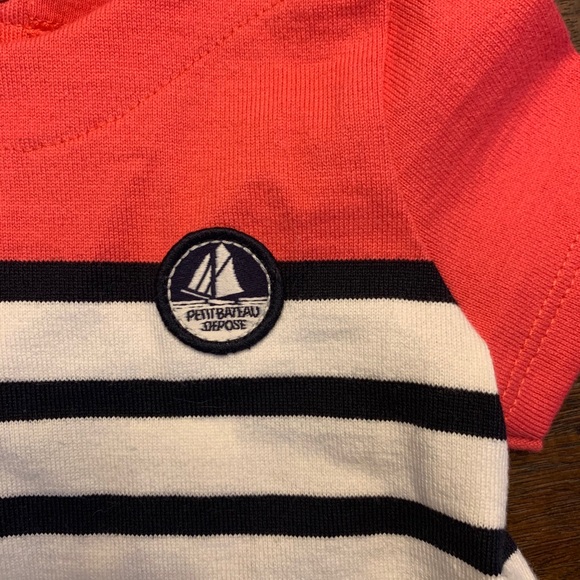 *NEW W/ TAGS* Petit Bateau baby dress (3M) - Picture 4 of 4